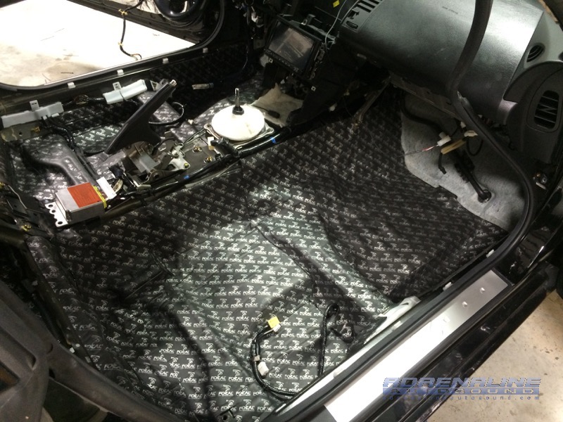 Nissan 350z sound deadening #9