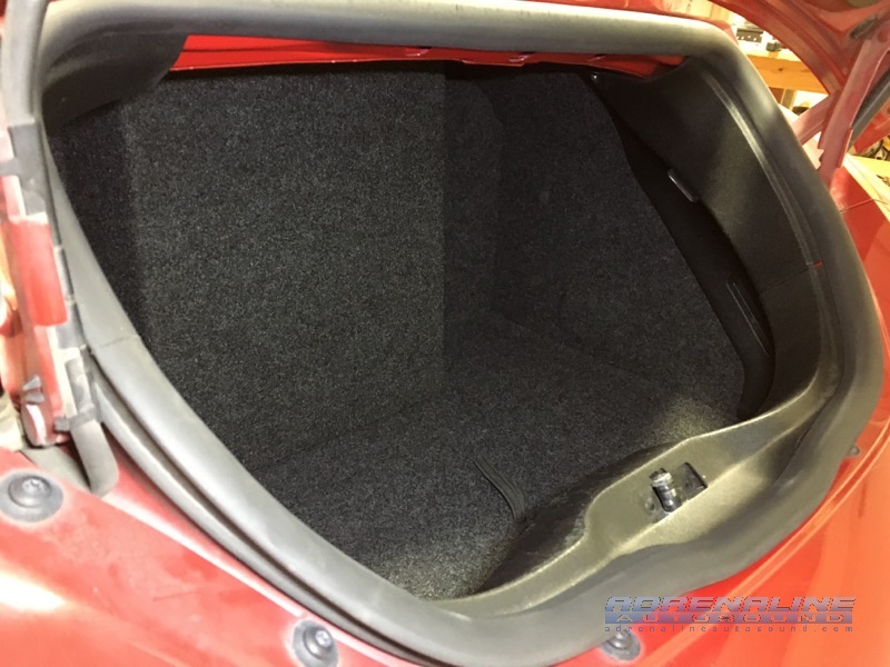 Durham Client Upgrades His Wife's Convertible VW Beetle Audio System