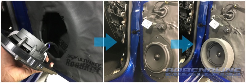Chevy Cruze Audio Upgrades for Repeat Clayton Client